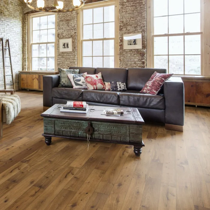 Piso vinilico madera rústica