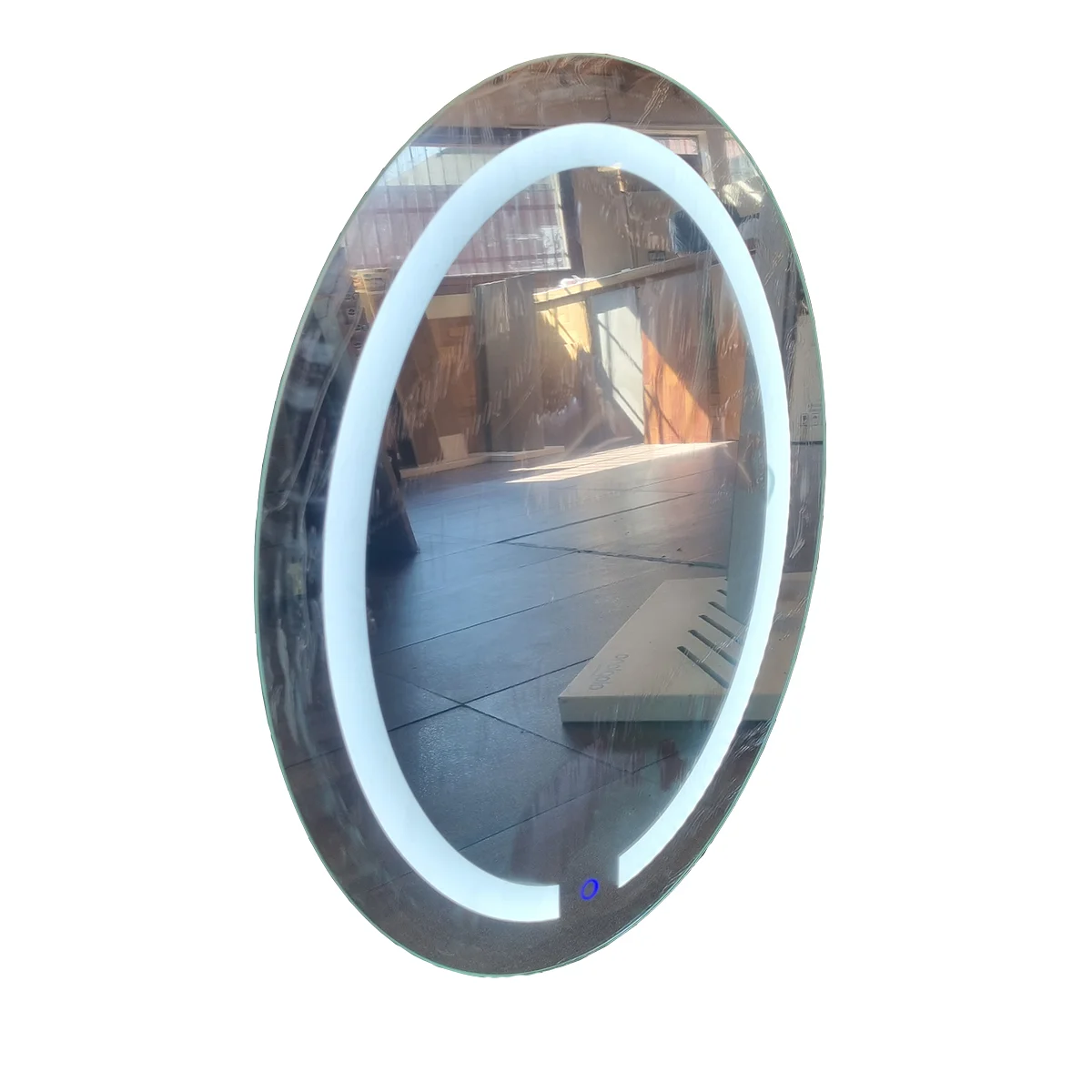 Espejo led ovalado